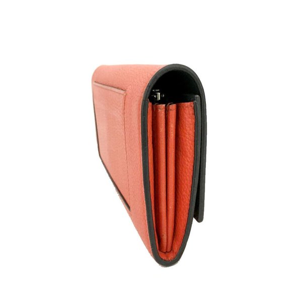 CELINE Large Flap Leather Long Bifold Wallet /2S0100 - Picture 3 of 8